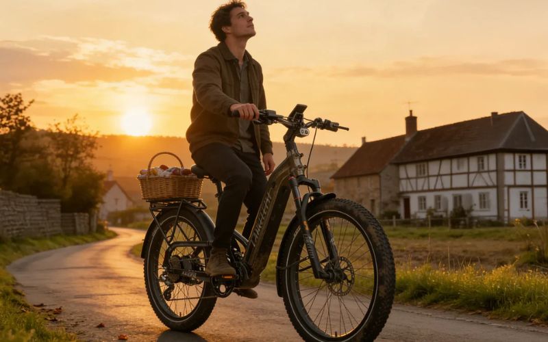 LANKELEISI KETT-8 City E-Bike