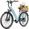 Heybike Cityscape 2.0 commuter electric bike - Cerulean Blue