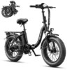 Heybike Ranger 2.0 Folding Electric Bike – Midnight Black