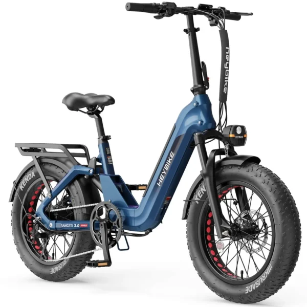 Heybike Rangers 3.0 Pro Folding Electric Bike – Sky Blue