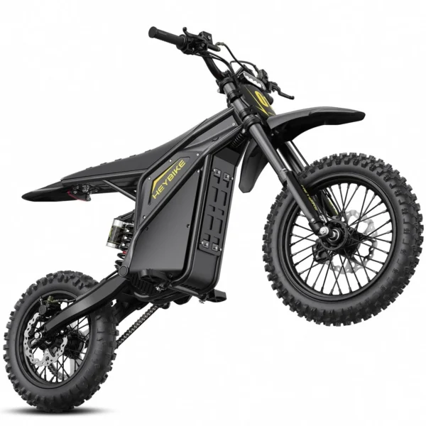 Heybike Villain Electric Dirt Bike-Midnight Black